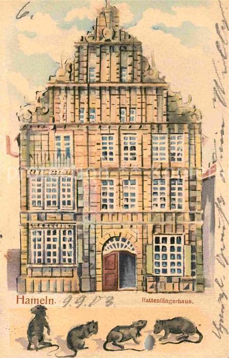 Hameln Weser Rattenfaengerhaus
