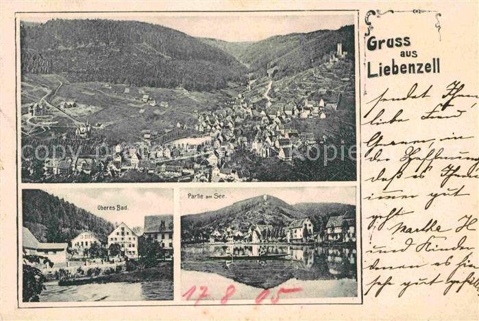 Bad Liebenzell Oberes Bad See Boot