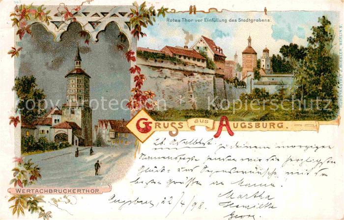 Augsburg Rotes Tor Wertachbruckertor