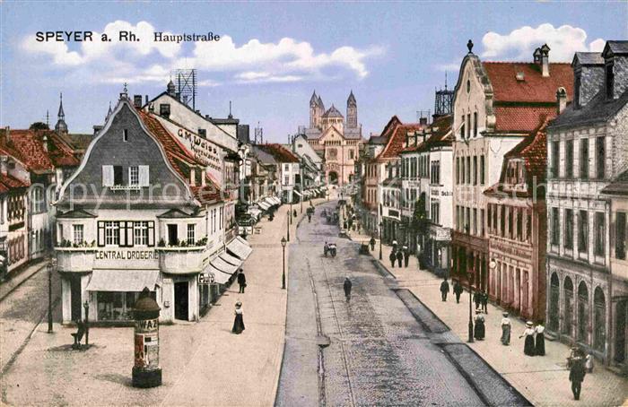 Speyer Rhein Hauptstrasse Central Drogerie