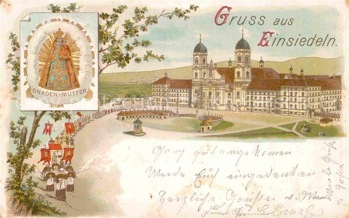 Einsiedeln SZ Gnaden-Mutter Prozession