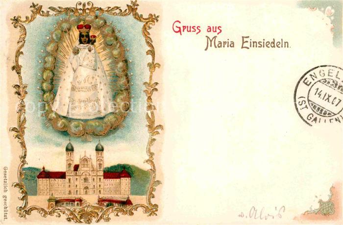 Einsiedeln SZ Kloster Gnaden-Mutter