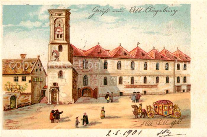 Augsburg Kuenstlerkarte