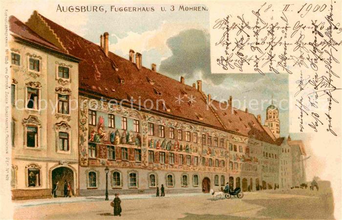 Augsburg Fuggerhaus Drei Mohren