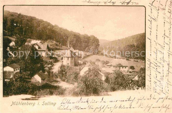 Muehlenberg Holzminden Ortsnasicht