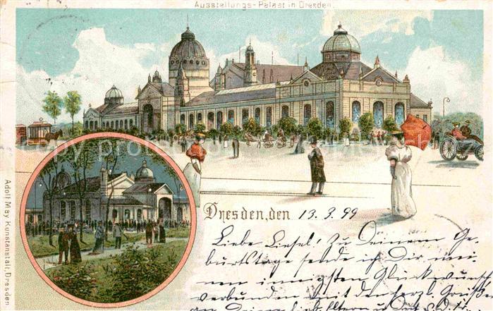 DRESDEN Elbe Ausstellungs-Palast