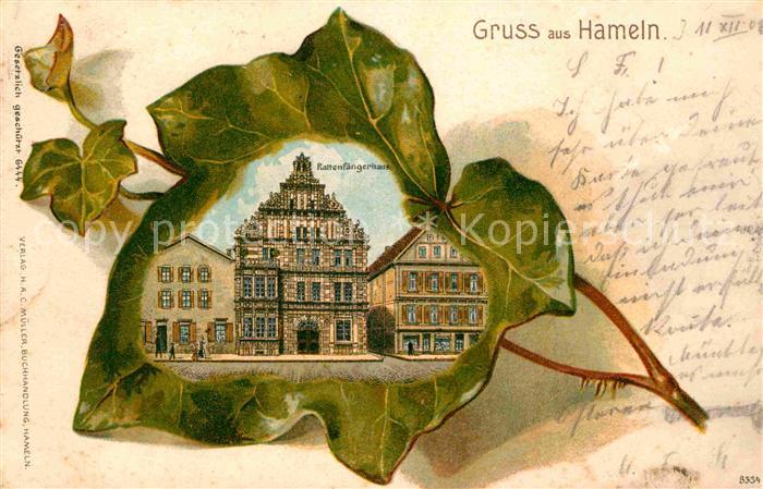 Hameln Weser Rattenfaengerhaus