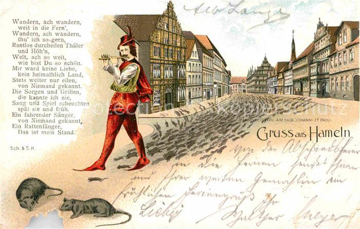 Hameln Weser Rattenaenger