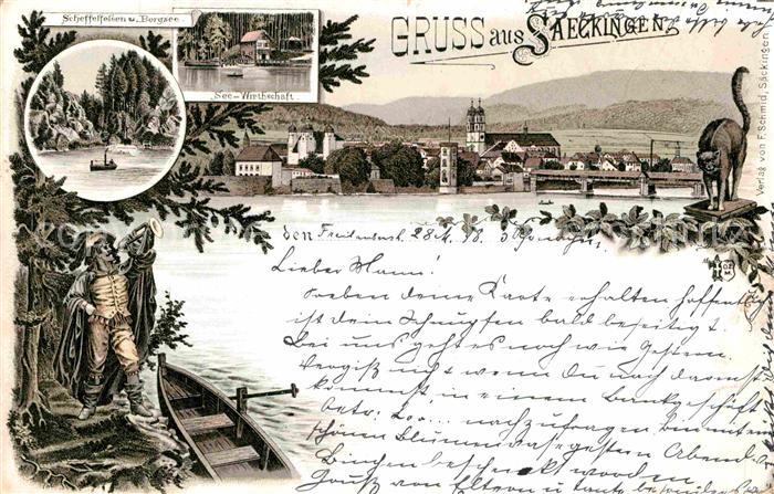 Bad Saeckingen Scheffelfelsen Bergsee See-Wirtschaft