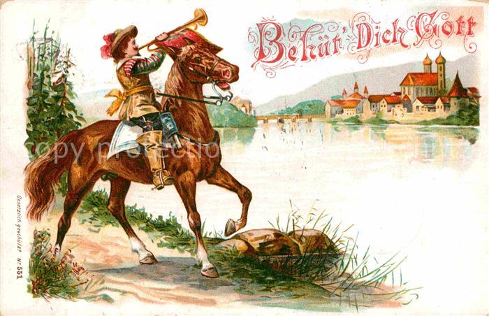 Bad Saeckingen Trompete Pferd