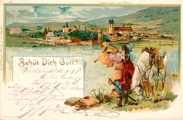 Bad Saeckingen Trompete Pferd