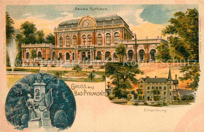 Bad Pyrmont Finkenburg neues Kurhaus