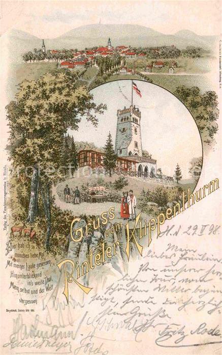 Rinteln Weser Niedersachsen Rinteler Klippenturm