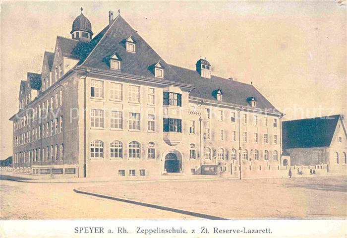 Speyer Rhein Zeppelinschule Reserve-Lazarett