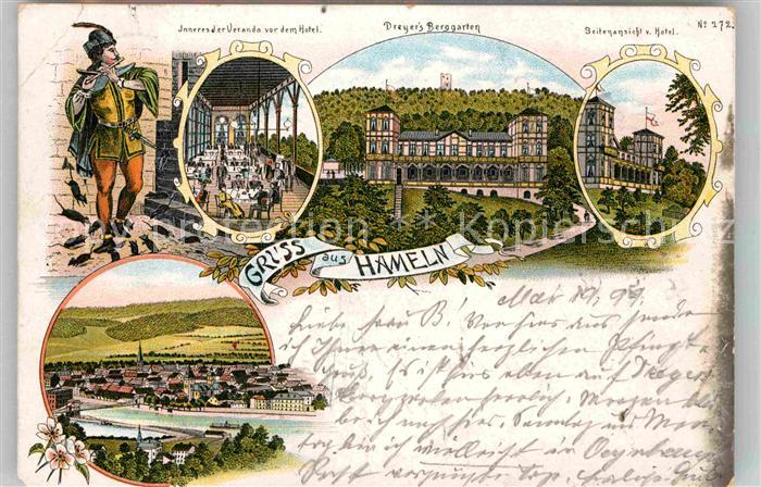 Hameln Weser Dreyers Berggarten Veranda Hotel