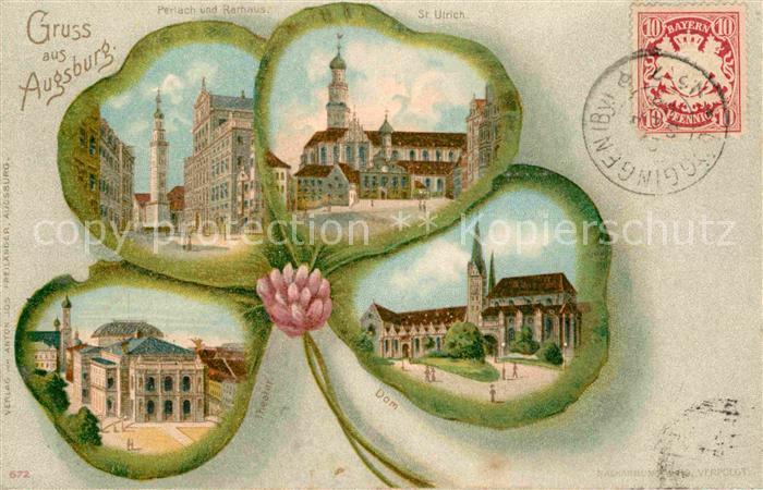Augsburg Perlach Rathaus St. Ulrich Dom
