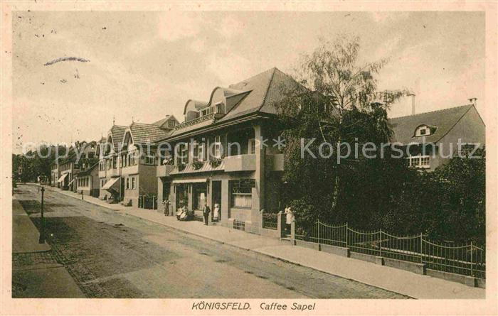 Koenigsfeld Schwarzwald Caffee Sapel