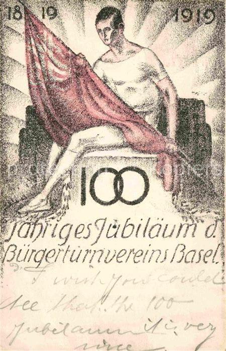 Basel BS 100-haehriges Jubilaeum Buergerturnverein