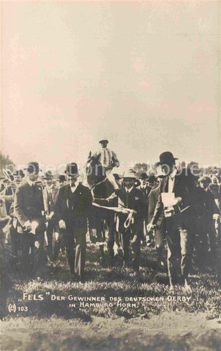 Horn Hamburg Pferd Fels Gewinner Deutsches Derby