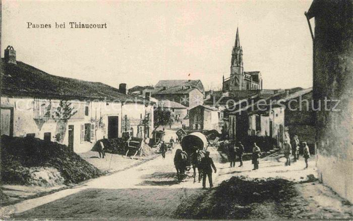 Pannes Meurthe-et-Moselle Westlicher Kriegsschauplatz