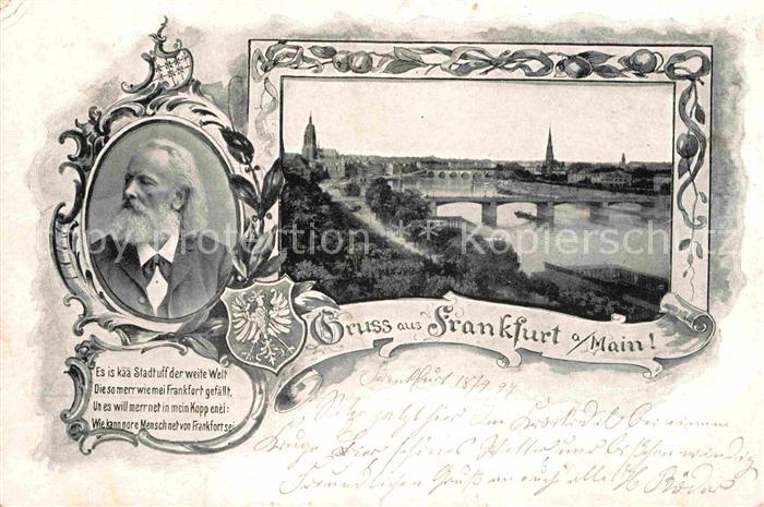 Frankfurt Main Dichter Friedrich Stoltze