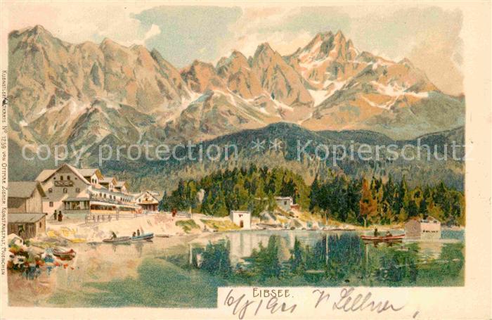 Eibsee Litho