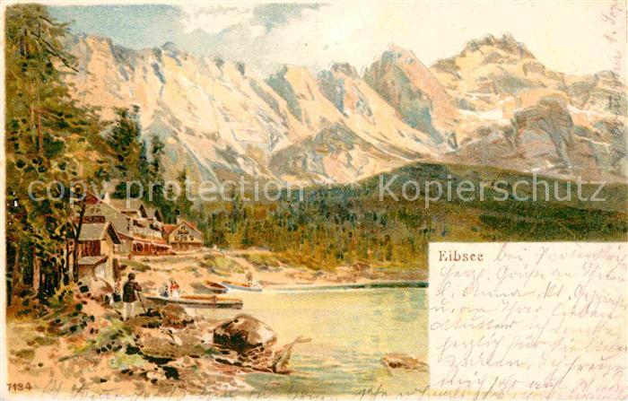 Eibsee Hotel Litho