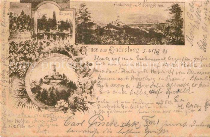 Bad Godesberg Ruine Godesburg Kurpark