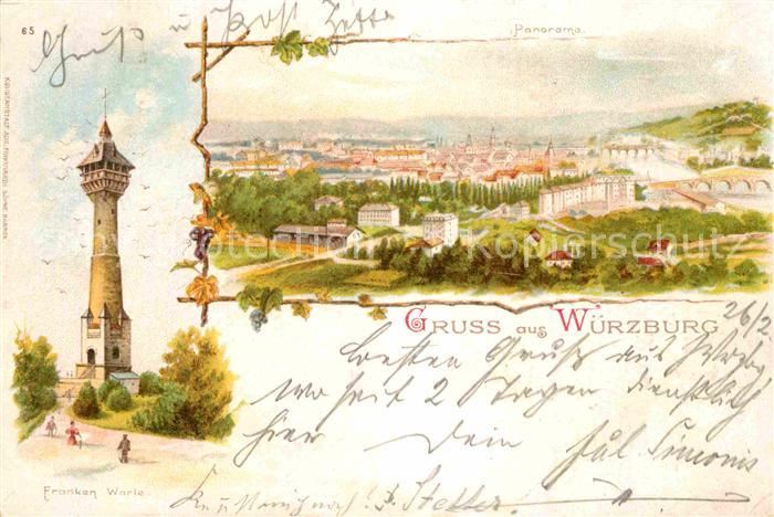 WueRZBURG Bayern Franken-Warte