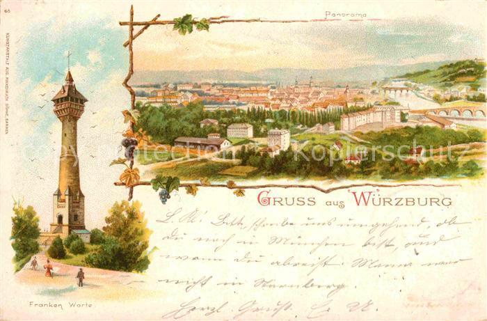 WueRZBURG Bayern Franken-Warte