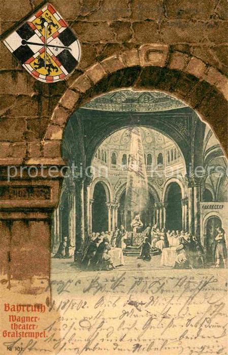 Bayreuth Wagnertheater Gralstempel