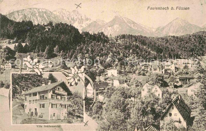 Faulenbach Bad Villa Schoenmetzler