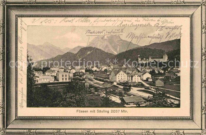 Fuessen Allgaeu Saeuling