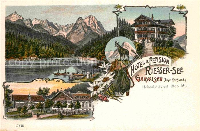 GARMISCH-PARTENKIRCHEN Bayern Hotel Riessersee