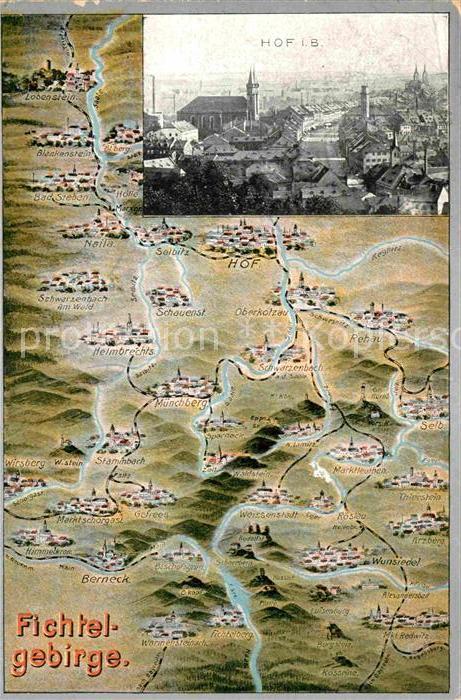 Hof Saale Berneck Rehau Naila