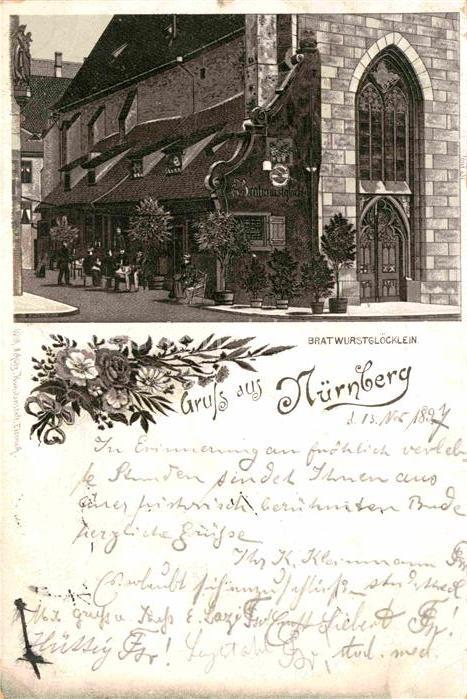 NueRNBERG  CITY Bratwurtsgloecklein