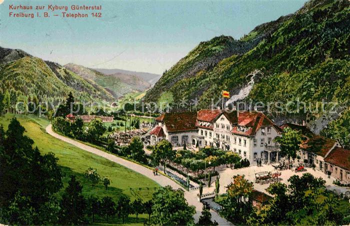 Freiburg Breisgau Kurhaus zur Kyburg Guenterstal