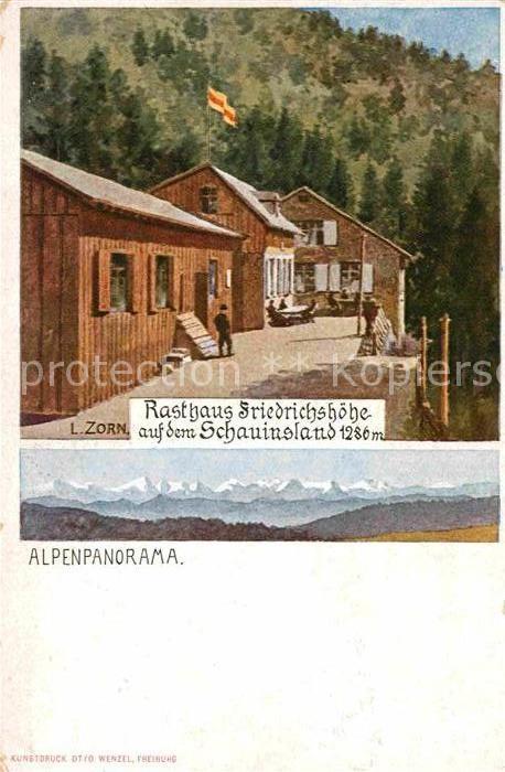 Schauinsland Rasthaus Friedrichshoehe