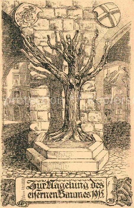 Freiburg Breisgau Zur Erinnerung des Eisernen Baumes