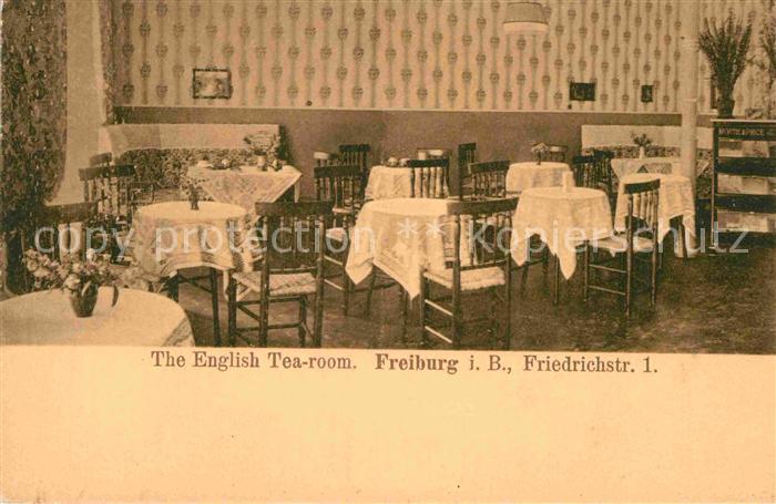 Freiburg Breisgau English Tea-room