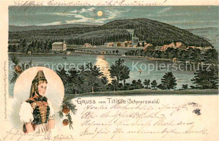 TITISEE Schwarzwald BW Tracht