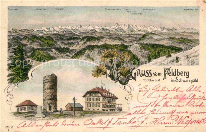 Feldberg Schwarzwald Gasthaus Feldbergturm Toedi Saentis