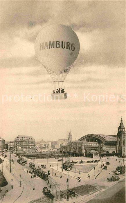 HAMBURG  CITY Heissluftballon