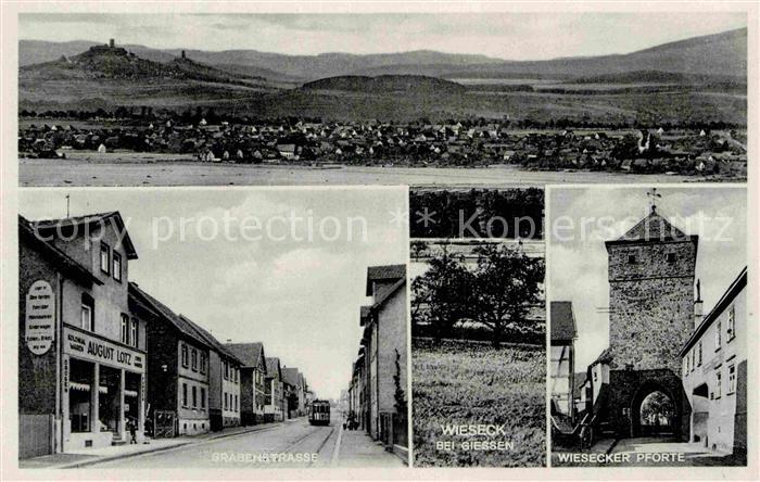 Wieseck Pforte Grabenstrasse Kolonial Waren August Lotz