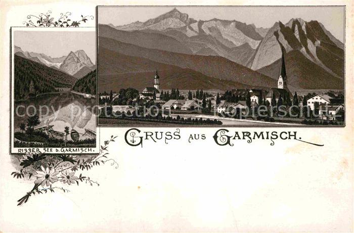 GARMISCH-PARTENKIRCHEN Bayern Rissersee