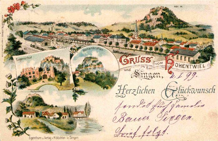 Hohentwiel Hohenkrahen Eugenstor