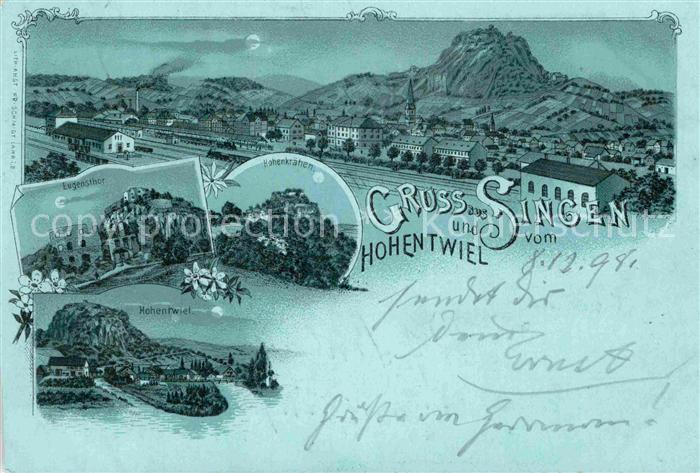 Singen Hohentwiel Hohenkraehen Eugenstor