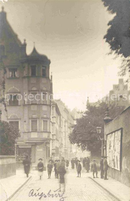 Augsburg Strassenansicht