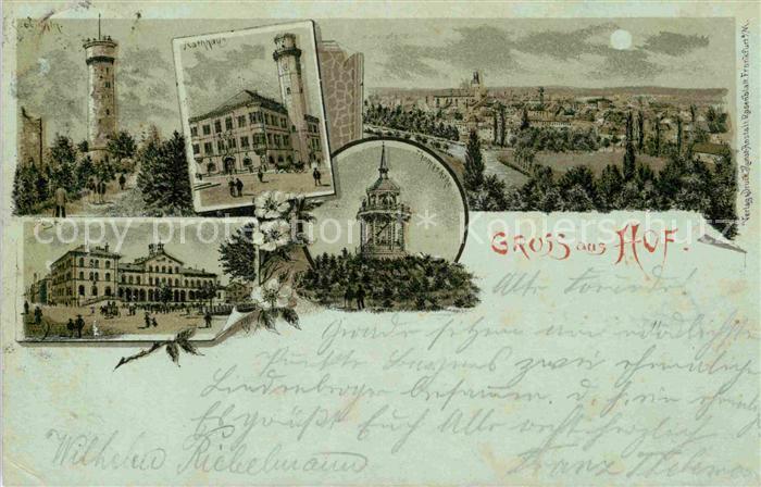 Hof Saale Rathaus Post Thomashoeghe