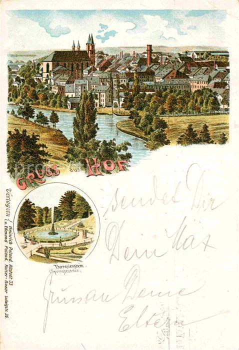 Hof Saale Theresienstein